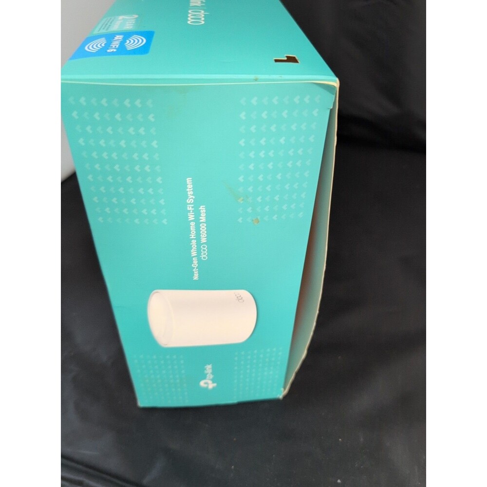 TP-Link Wi-Fi 6 AX3000 Mesh Router System | Deco W6000(2-pack) Opened Box - Picture 2 of 6